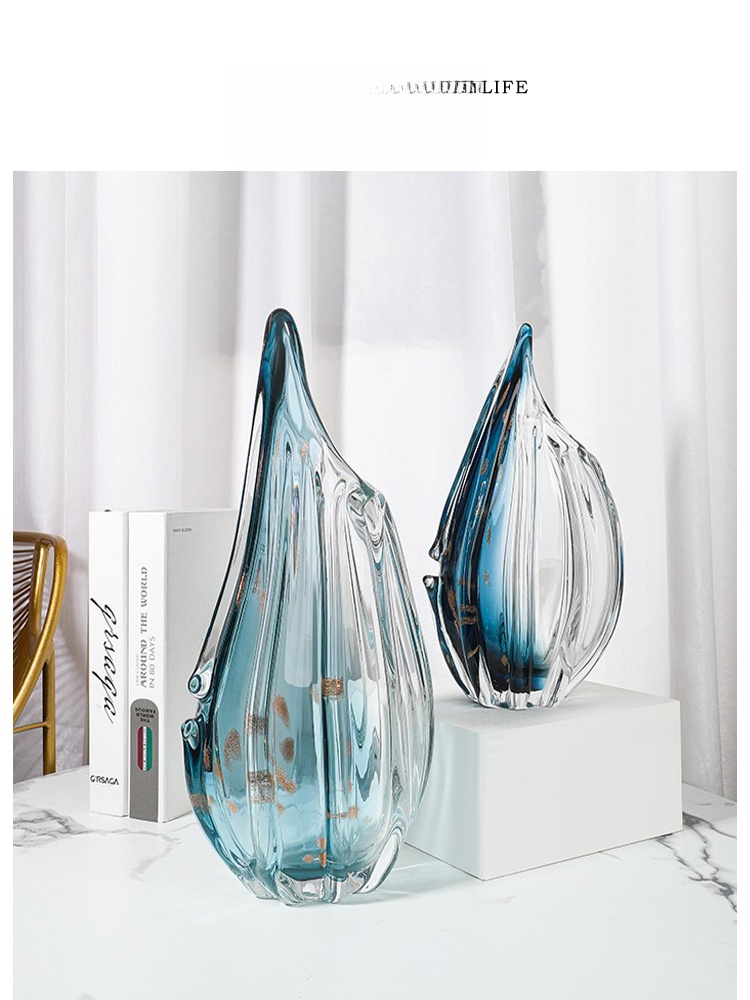 Luxury Lifestyle Brand - Nordic Style Glass Vase Creative Home