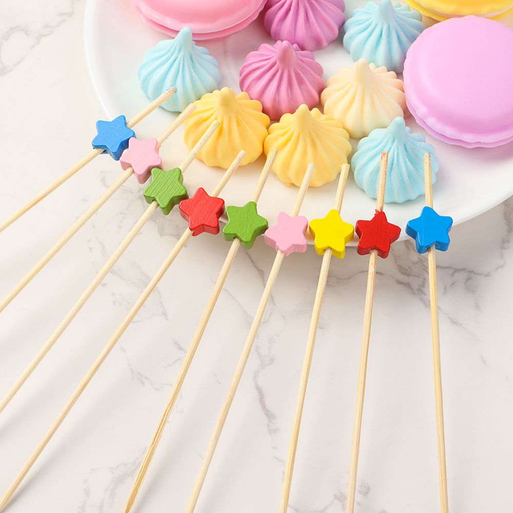 100Pcs Disposable Bamboo Picks - Bamboo Cutlery Set reseña y precio