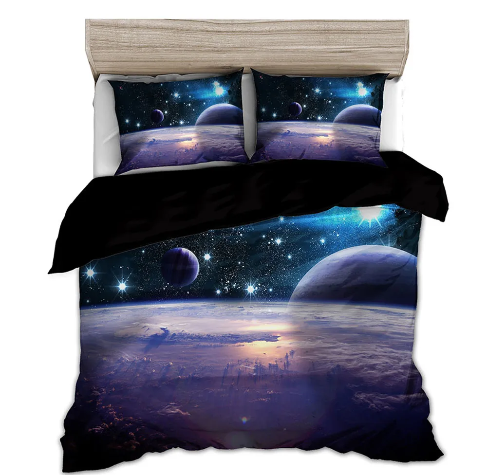 Space star 3d Galaxy Duvet Cov - Linen Duvet Cover reseña y precio