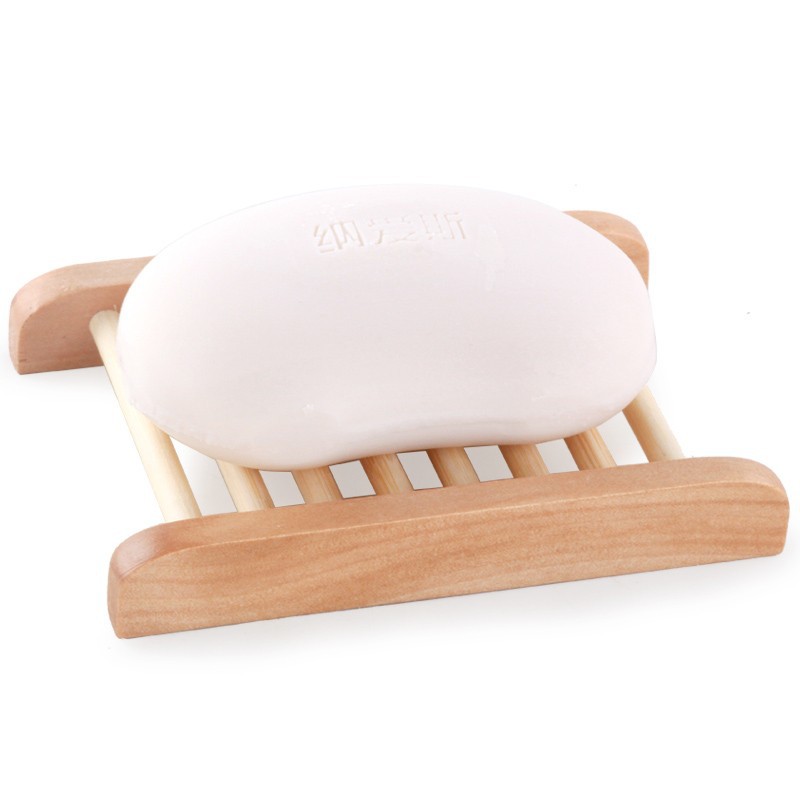 1 Pc Bamboo Wood Soap Dish Bat - Bamboo Cutlery Set reseña y precio