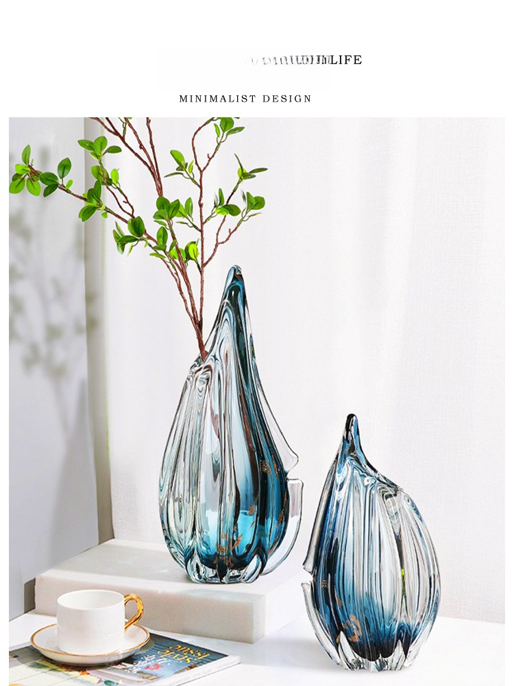 Nordic Style Glass Vase Creati - Luxury Lifestyle Brand reseña y precio