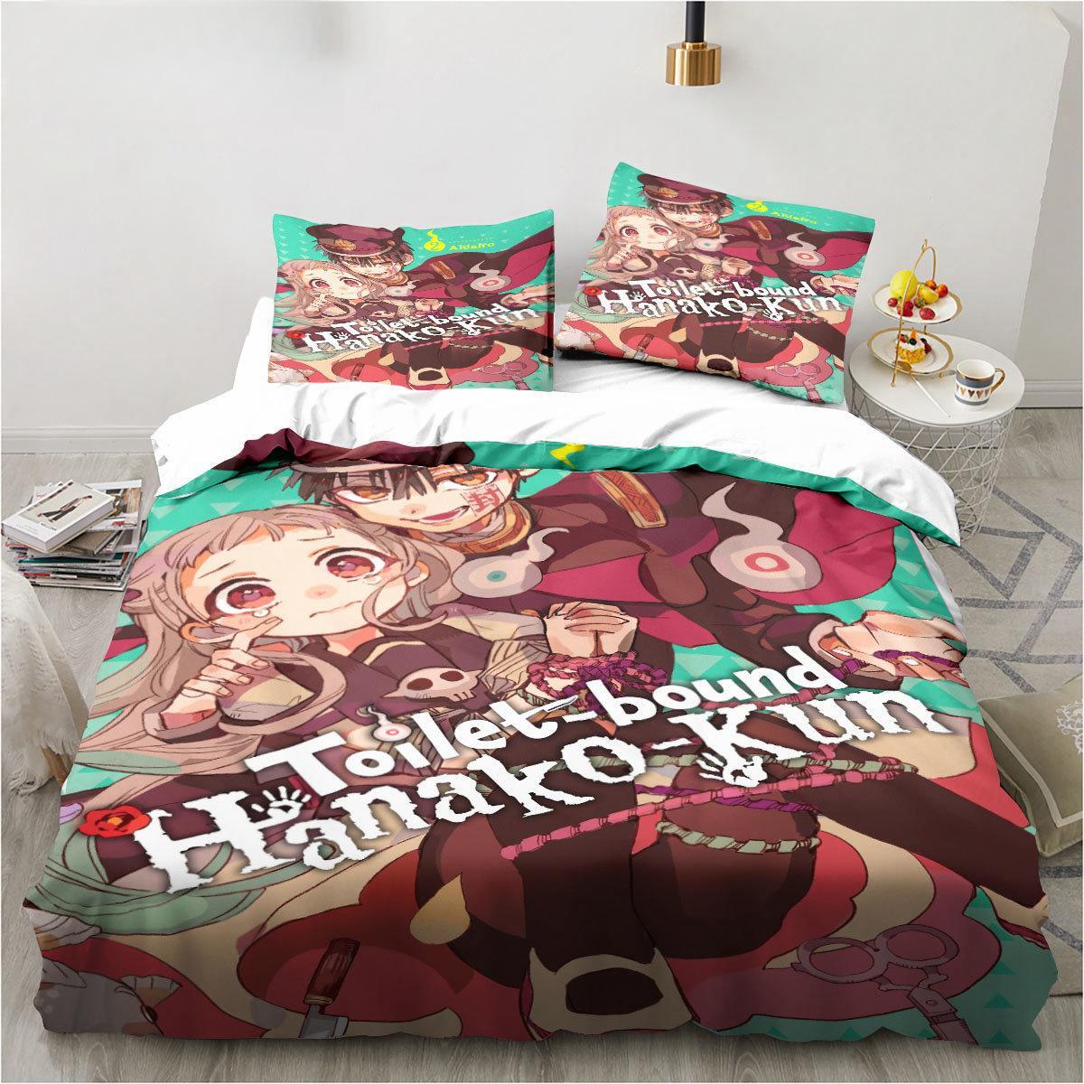 Anime Toilet-Bound Hanako-kun  - Linen Duvet Cover reseña y precio