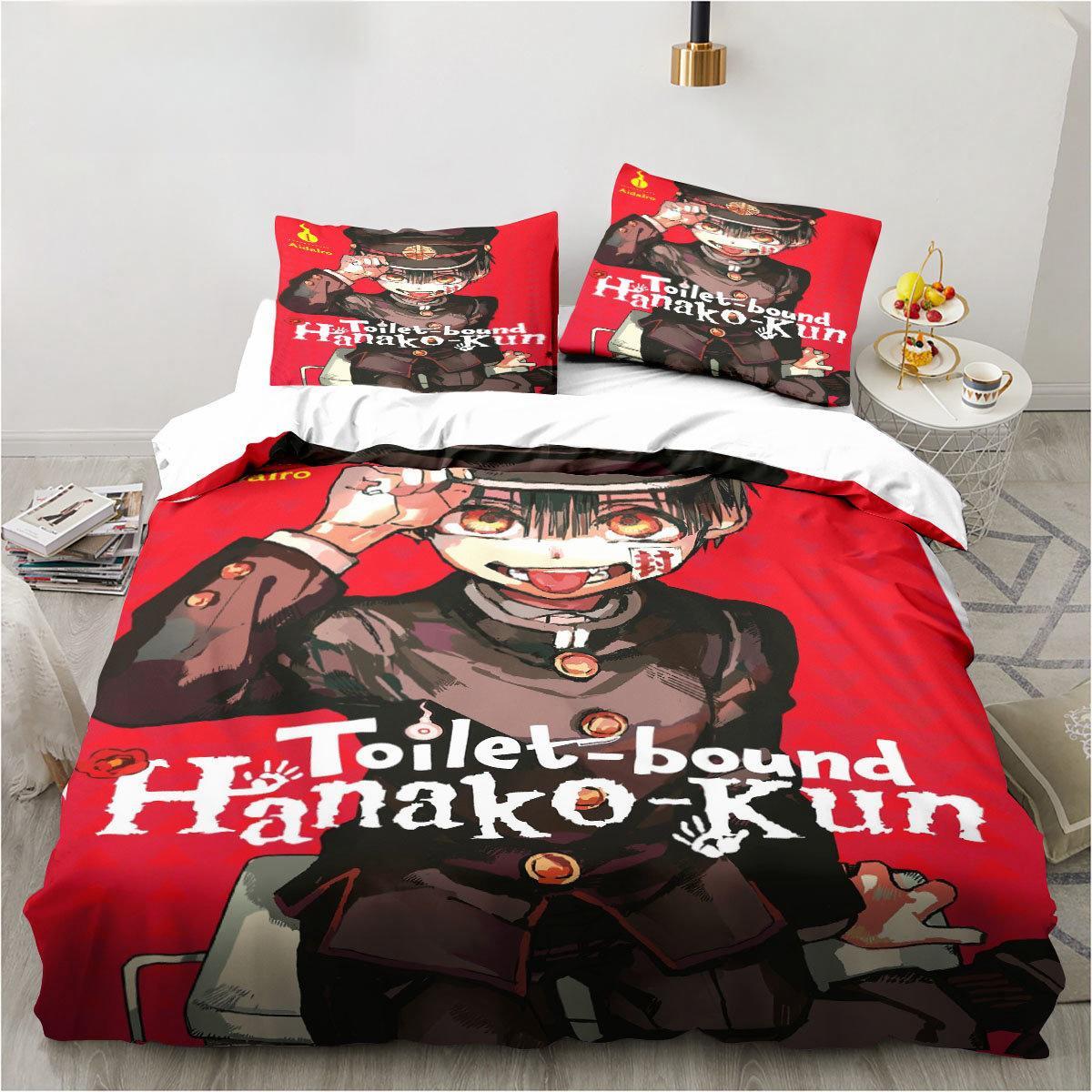 Anime Toilet-Bound Hanako-kun  - Linen Duvet Cover reseña y precio
