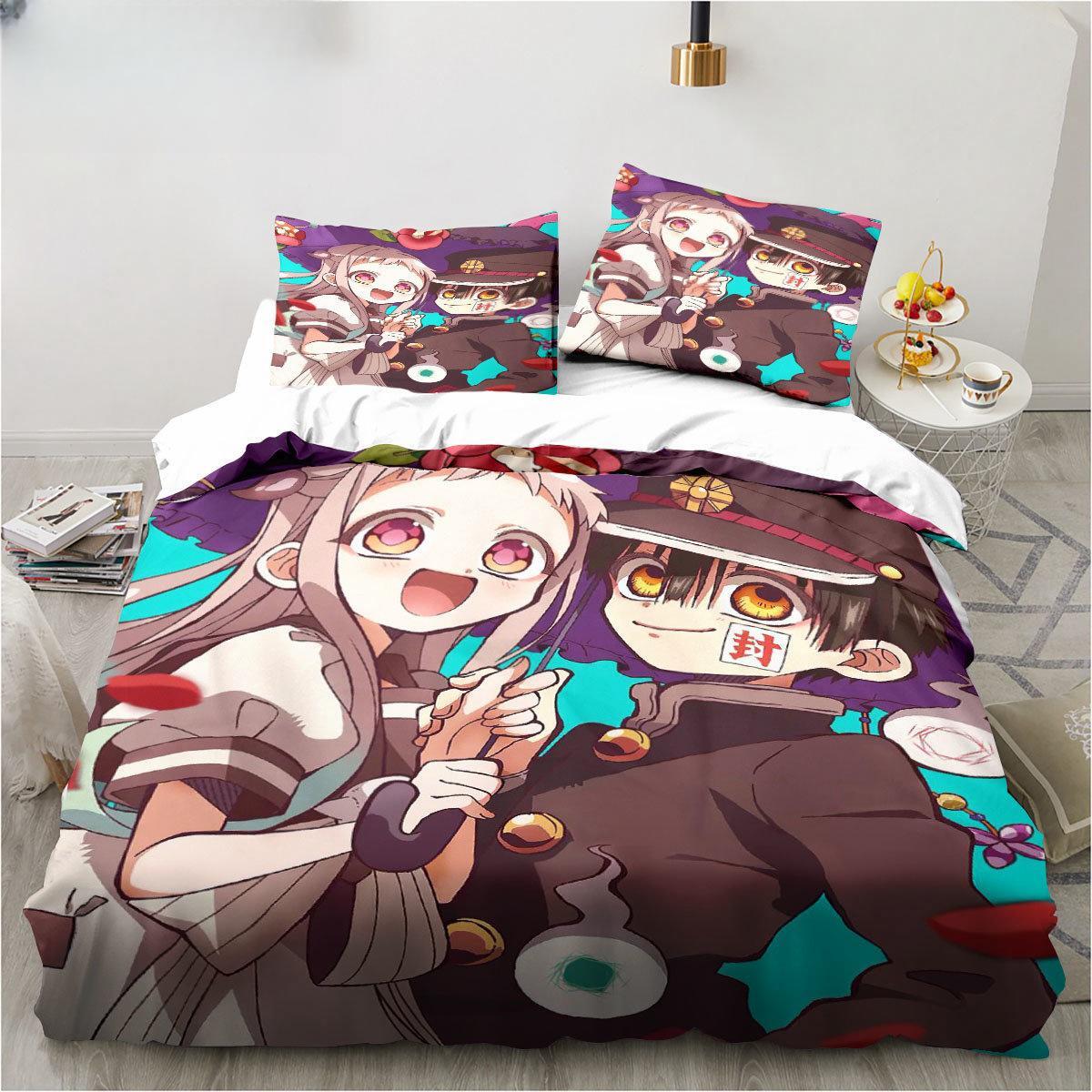 Anime Toilet-Bound Hanako-kun  - Linen Duvet Cover reseña y precio