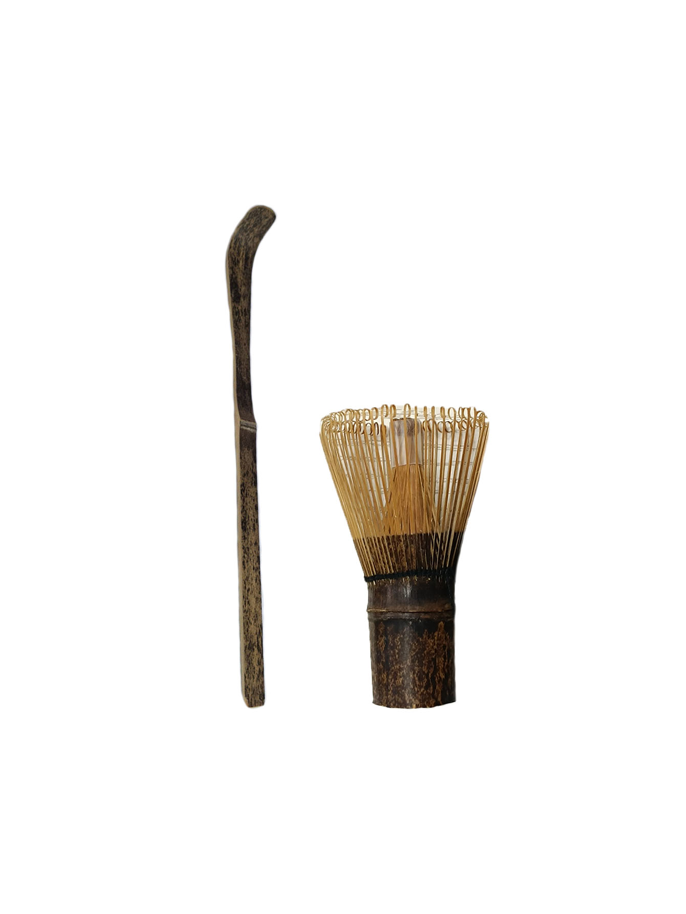 2/4PCS Purple Bamboo Whisk Tea - Bamboo Cutlery Set reseña y precio
