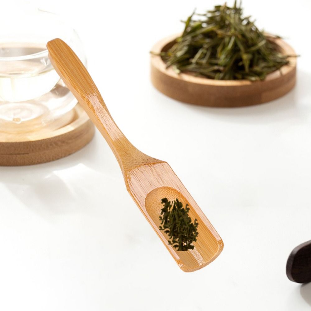 1Pc Natural Bamboo Tea Spoon C - Bamboo Cutlery Set reseña y precio