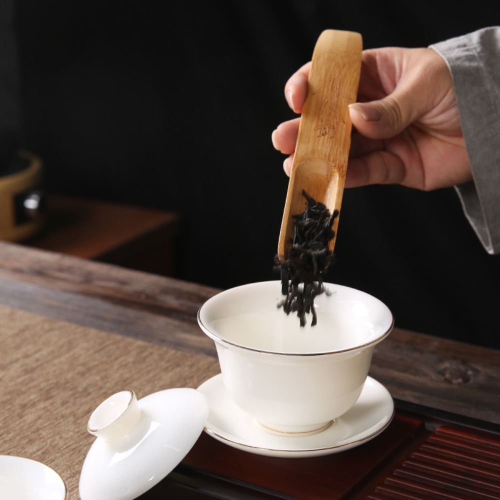1Pc Natural Bamboo Tea Spoon C - Bamboo Cutlery Set reseña y precio