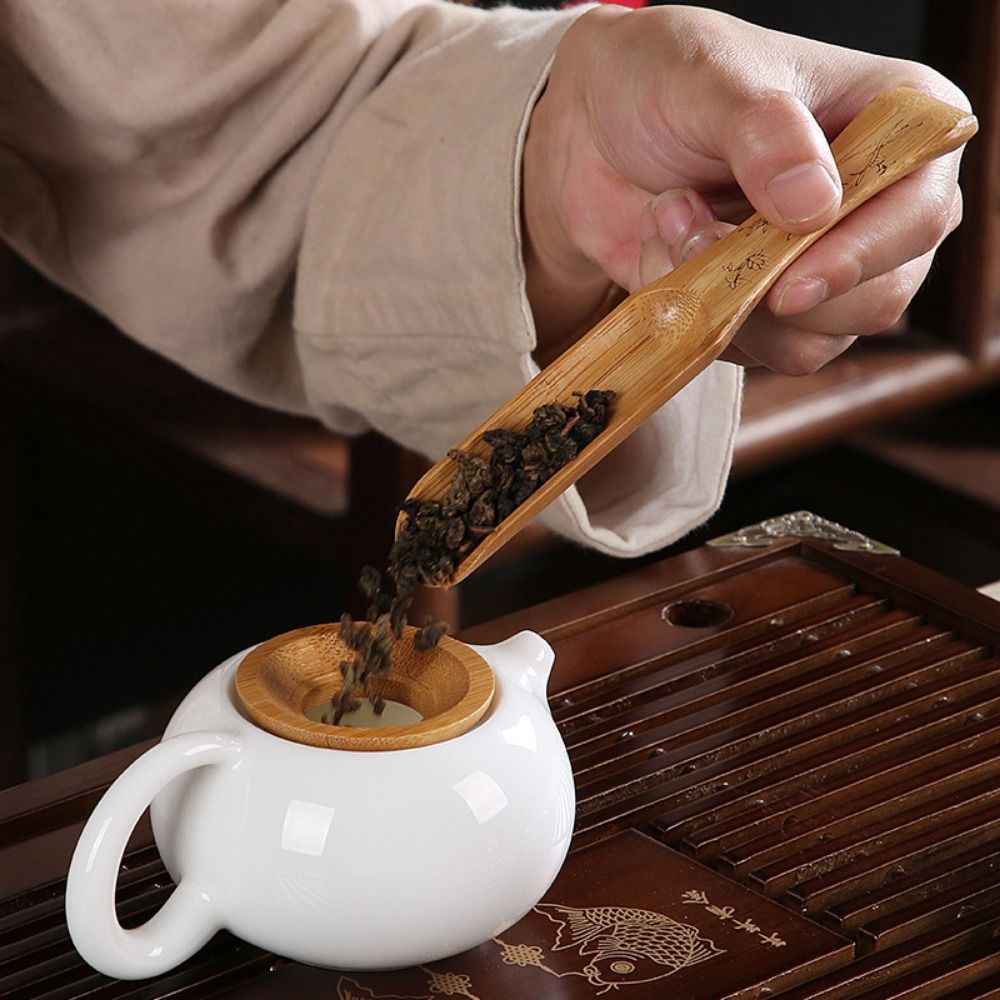 1Pc Natural Bamboo Tea Spoon C - Bamboo Cutlery Set reseña y precio