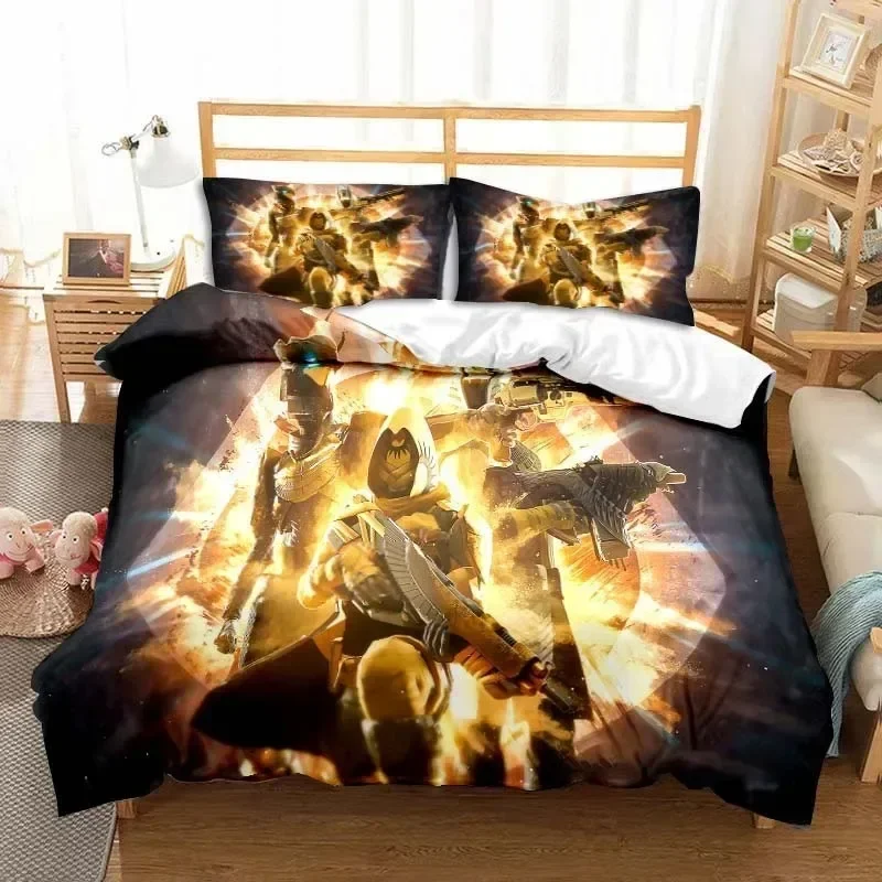 Game Destiny Printed Bed Set D - Linen Duvet Cover reseña y precio