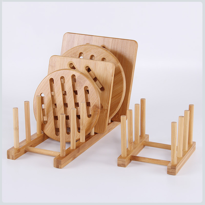 Kitchen Drainer Rack Dish Pot  - Bamboo Cutlery Set reseña y precio