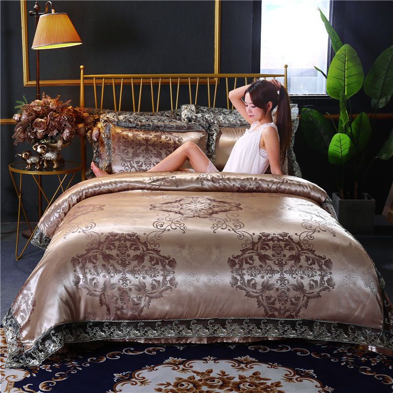 European Classical Luxury 4PCS - Linen Duvet Cover reseña y precio