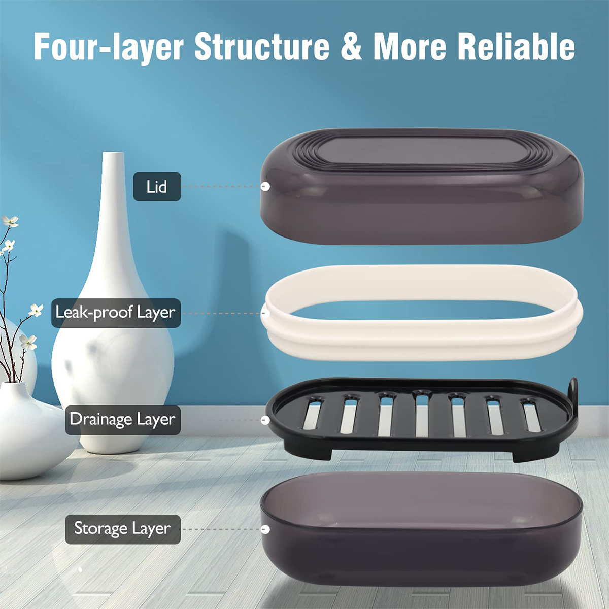 Portable Bathroom Soap Holder  - Bamboo Cutlery Set reseña y precio